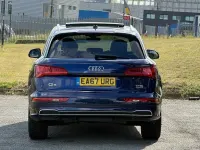 Used Audi Q5 S-Line 252 HP (185 kW) 2017 Blue SUV