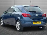 Used Vauxhall Corsa Excite 90 HP (66 kW) 2015 Blue Hatchback