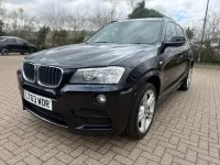 Used BMW X3 M Sport 184 HP (135 kW) 2013 Black SUV
