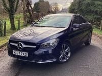 Used Mercedes CLA200 136 HP (100 kW) 2018 Blue Sedan