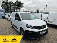 Used Peugeot Partner Premium 131 HP (96 kW) 2022 White MPV