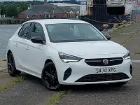 Used Vauxhall Corsa 75 HP (55 kW) 2020 White Hatchback