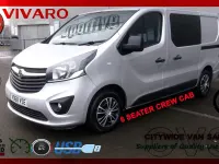 Used Vauxhall Vivaro Sportive 125 HP (91 kW) 2018 Silver MPV