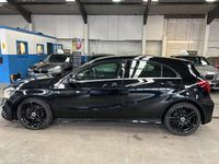 Used Mercedes A200 AMG line 2016 Black Hatchback