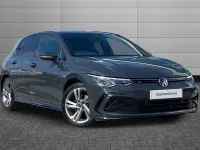 Used VW Golf VIII R-line 150 HP (110 kW) 2022 Urano grey Hatchback