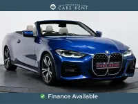 Used BMW 420 M Sport 181 HP (133 kW) 2021 Blue Cabriolet