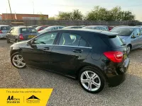 Used Mercedes A180 109 HP (80 kW) 2014 Black Hatchback