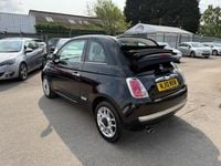 Used Fiat 500C Lounge 69 HP (50 kW) 2010 Black Cabriolet