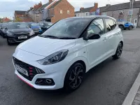 Gebraucht Hyundai i10 N Line 100 PS (73 kW) 2023 Weiß Kleinwagen