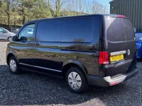 Used VW T6.1 Startline 110 HP (80 kW) 2022 Black Van