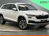 Used Skoda Kodiaq SE Drive 110 HP (80 kW) 2023 Moon white metallic SUV