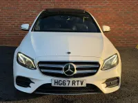 Used Mercedes E350 AMG Line Premium Plus 2018 White Sedan