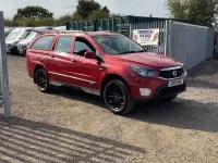Used SsangYong Musso 181 HP (133 kW) 2018 Red Pickup