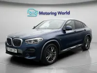 Used BMW X4 M Sport 190 HP (139 kW) 2019 Blue SUV