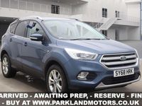 Used Ford Kuga Titanium 150 HP (110 kW) 2018 Blue SUV