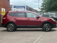 Used Nissan Qashqai +2 N-TEC 2011 Red SUV