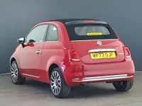 Used Fiat 500C Red 70 HP (51 kW) 2023 Red Cabriolet