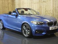 Used BMW 220 M Sport 2016 Blue Cabriolet