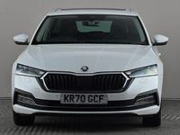 Used Skoda Octavia SE L First Edition 150 HP (110 kW) 2021 White Estate