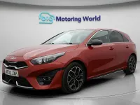 Usado Kia Ceed GT-Line 158 HP (116 kW) 2022 Vermelho Citadino