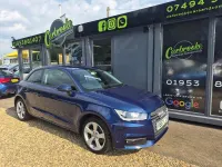 Used Audi A1 Sport 116 HP (85 kW) 2017 Blue Hatchback