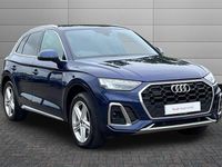 Used Audi Q5 S-Line 265 HP (194 kW) 2023 Blue SUV