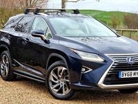 Used Lexus RX450hL 2018 Blue Estate