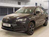 Used Skoda Karoq SportLine 150 HP (110 kW) 2021 Black SUV