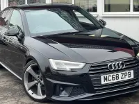 Used Audi A4 Black Edition 150 HP (110 kW) 2019 Black Sedan