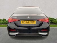 Used Mercedes C200 AMG line 204 HP (150 kW) 2024 Black Sedan