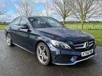 Used Mercedes C300 AMG line 2016 Blue Sedan