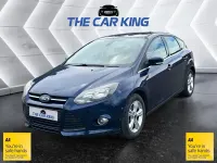 Used Ford Focus Zetec 125 HP (91 kW) 2013 Blue Hatchback