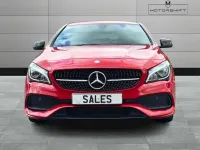 Used Mercedes CLA200 AMG line 136 HP (100 kW) 2016 Red Coupe