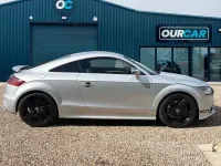 Used Audi TTS Design 272 HP (200 kW) 2013 Silver Coupe