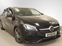 Begagnad Mercedes A200 AMG line 2016 Svart Halvkombi