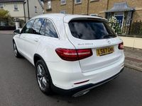 Used Mercedes GLC220 AMG line 170 HP (125 kW) 2017 White SUV