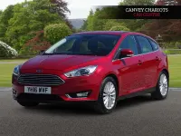 Begagnad Ford Focus Titanium X 182 HK (133 kW) 2016 Röd Halvkombi