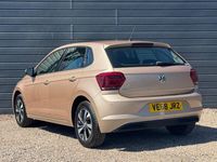Used VW Polo SE 95 HP (69 kW) 2019 Beige Hatchback