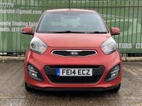 Used Kia Picanto 84 HP (61 kW) 2014 Red Hatchback