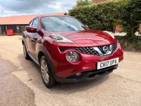 Used Nissan Juke N-Connecta 115 HP (84 kW) 2017 Red SUV