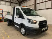 Used Ford Transit 130 HP (95 kW) 2023 White Cabriolet