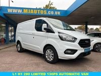 Used Ford Transit Custom Limited 130 HP (95 kW) 2020 White Van