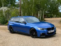 Begagnad BMW 320 M Sport 2013 Blå Kombi