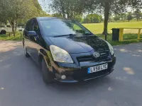 Used Toyota Corolla Verso SR 129 HP (94 kW) 2008 Black MPV