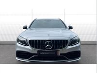 Used Mercedes C63S AMG 502 HP (369 kW) 2021 Silver Estate