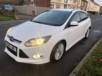 Used Ford Focus Zetec 115 HP (84 kW) 2012 White Hatchback