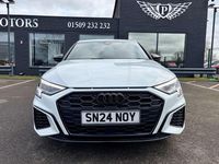 Used Audi A3 Black Edition 2024 White Sedan