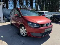 Used VW Touran SE 2013 Red MPV