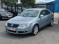 Used VW Passat Sport 170 HP (125 kW) 2007 Blue/silver Sedan