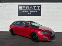 Used Seat Leon FR 2017 Red Estate